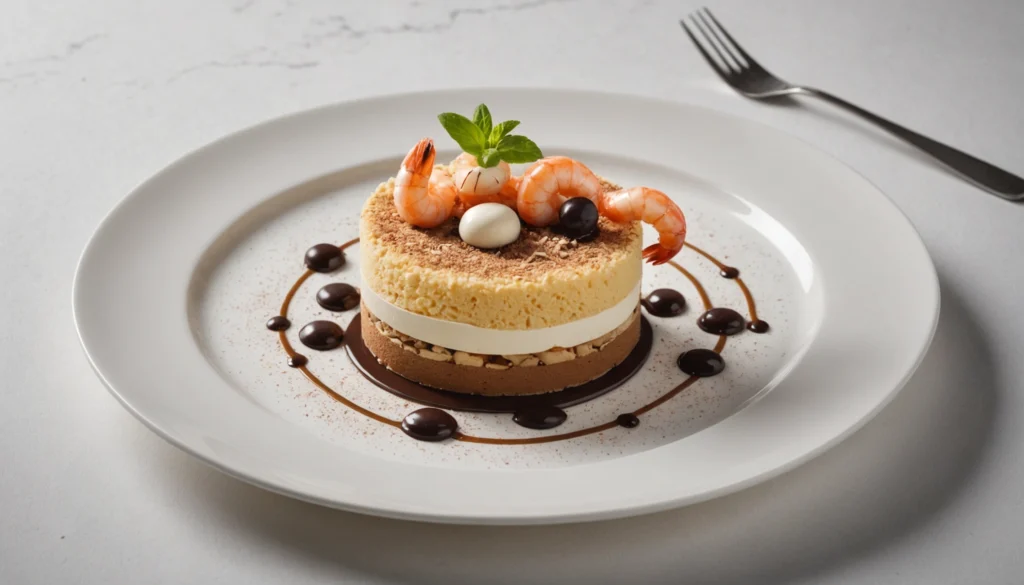 tiramisu crevette rose
