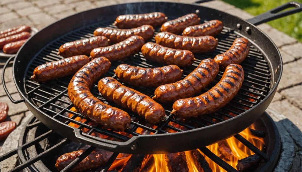 temps de cuisson des merguez