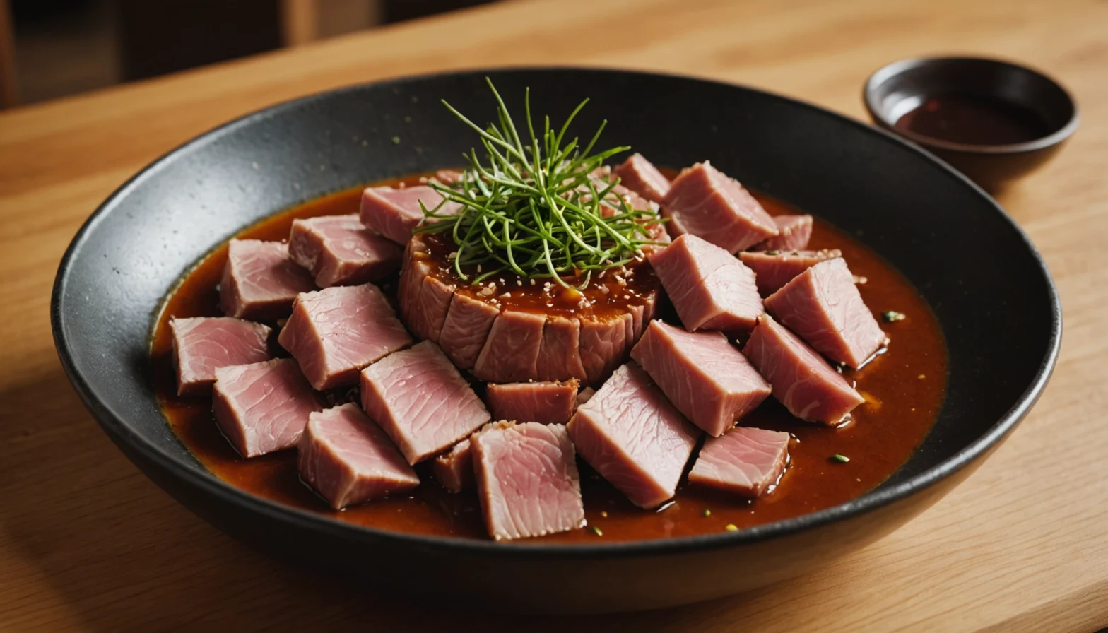 marinade thon soja miel