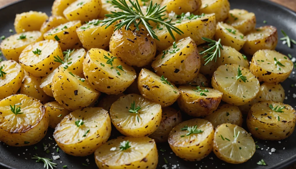 pommes de terre ecrasees four